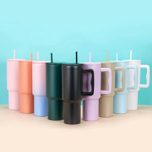 40oz Insulated Stainless Steel Tumbler - Black